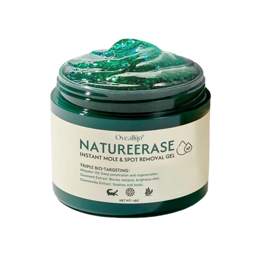 ✅ Official Store: Oveallgo® NatureErase Instant Alligator Oil Mole & Spot Removal Premium Gel