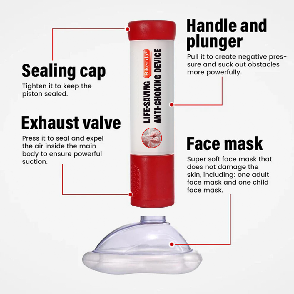 Bikenda® Life-Saving Anti-Choking Device Pro