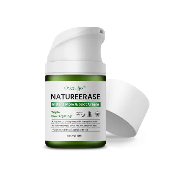 ✅ Official Store: Oveallgo® NatureErase Instant Alligator Oil Mole & Spot Cream