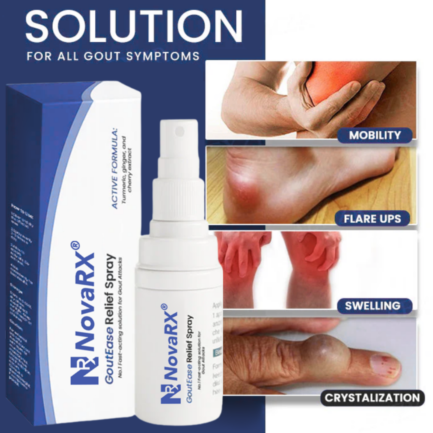 NovaRX® GoutEase Relief Spray