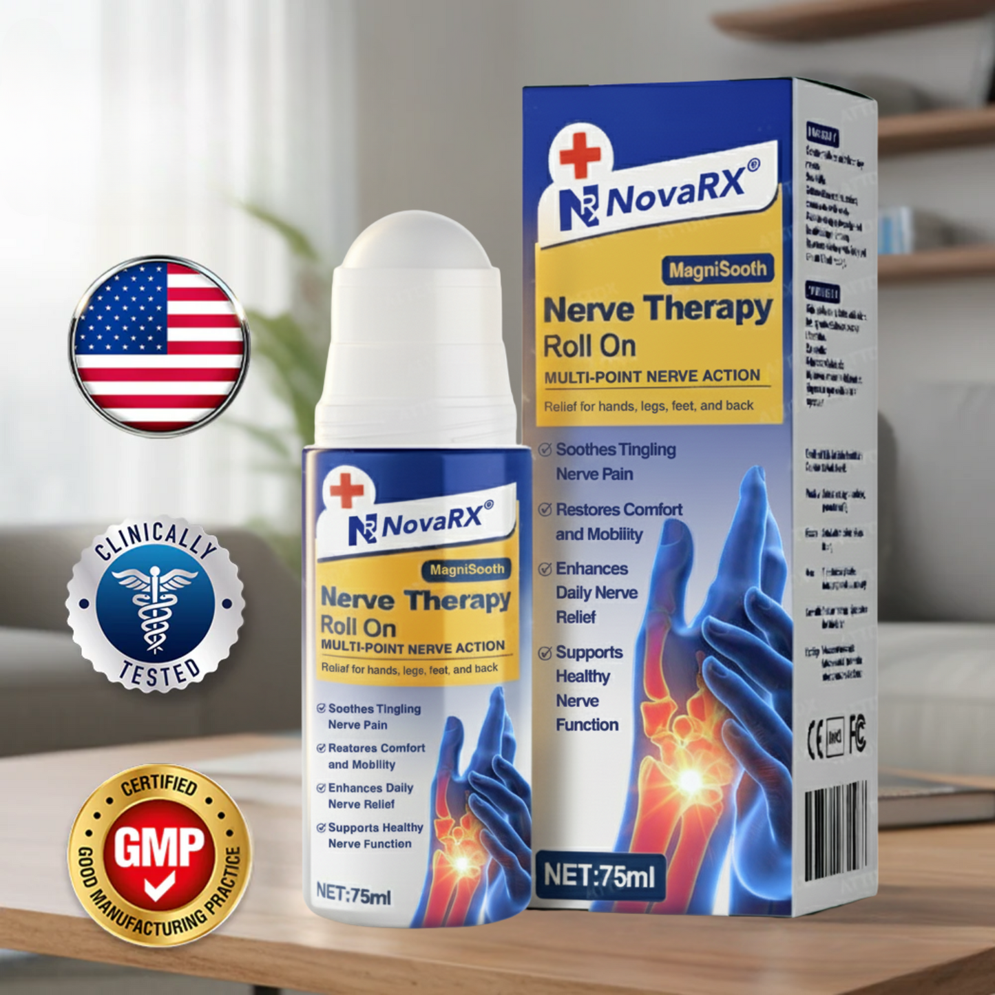 NovaRX® MagniSooth Nerve Therapy Roll On