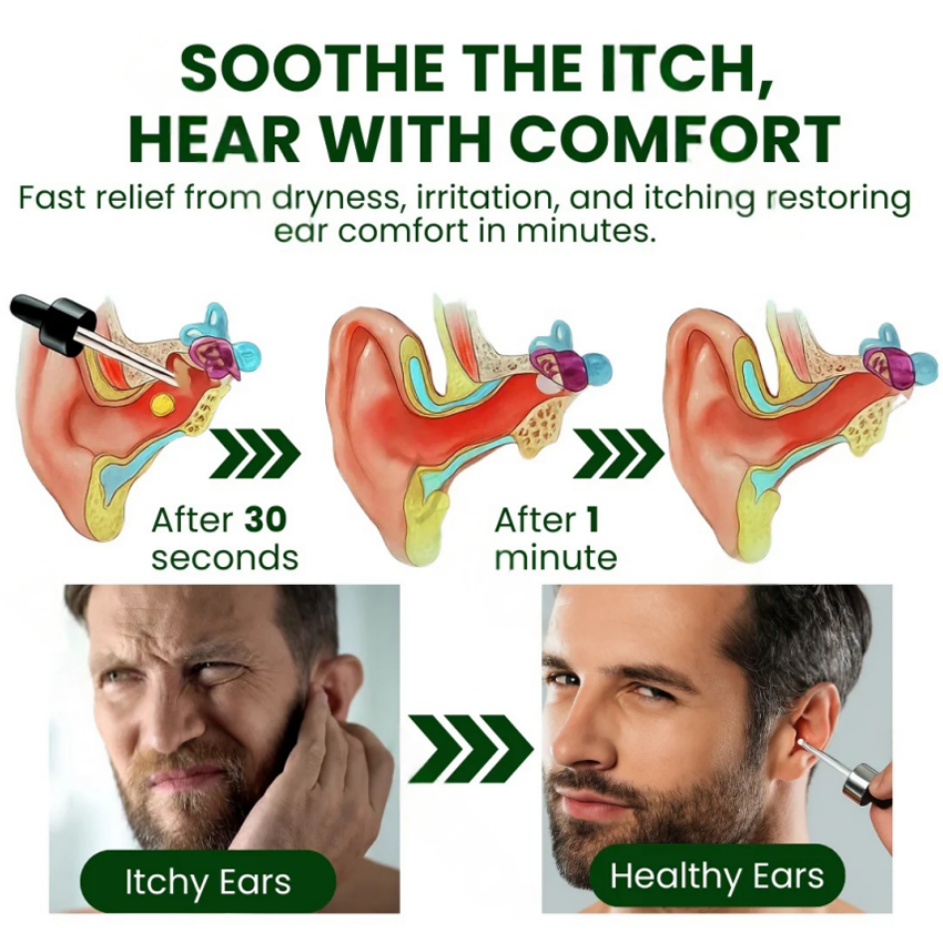 🔥Hot Sale - Limited Time Offer🔥 Oveallgo® Ear Care Solution