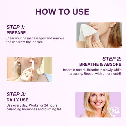 Oveallgo® Estradiol Menopause Weight Loss Nasal Inhalation Stick